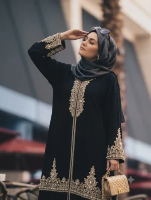 Abaya - Midnight Opulence